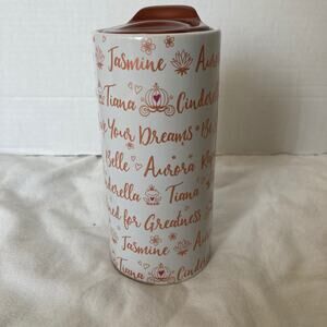 Disney Parks Princess Rose Gold Ceramic Mug